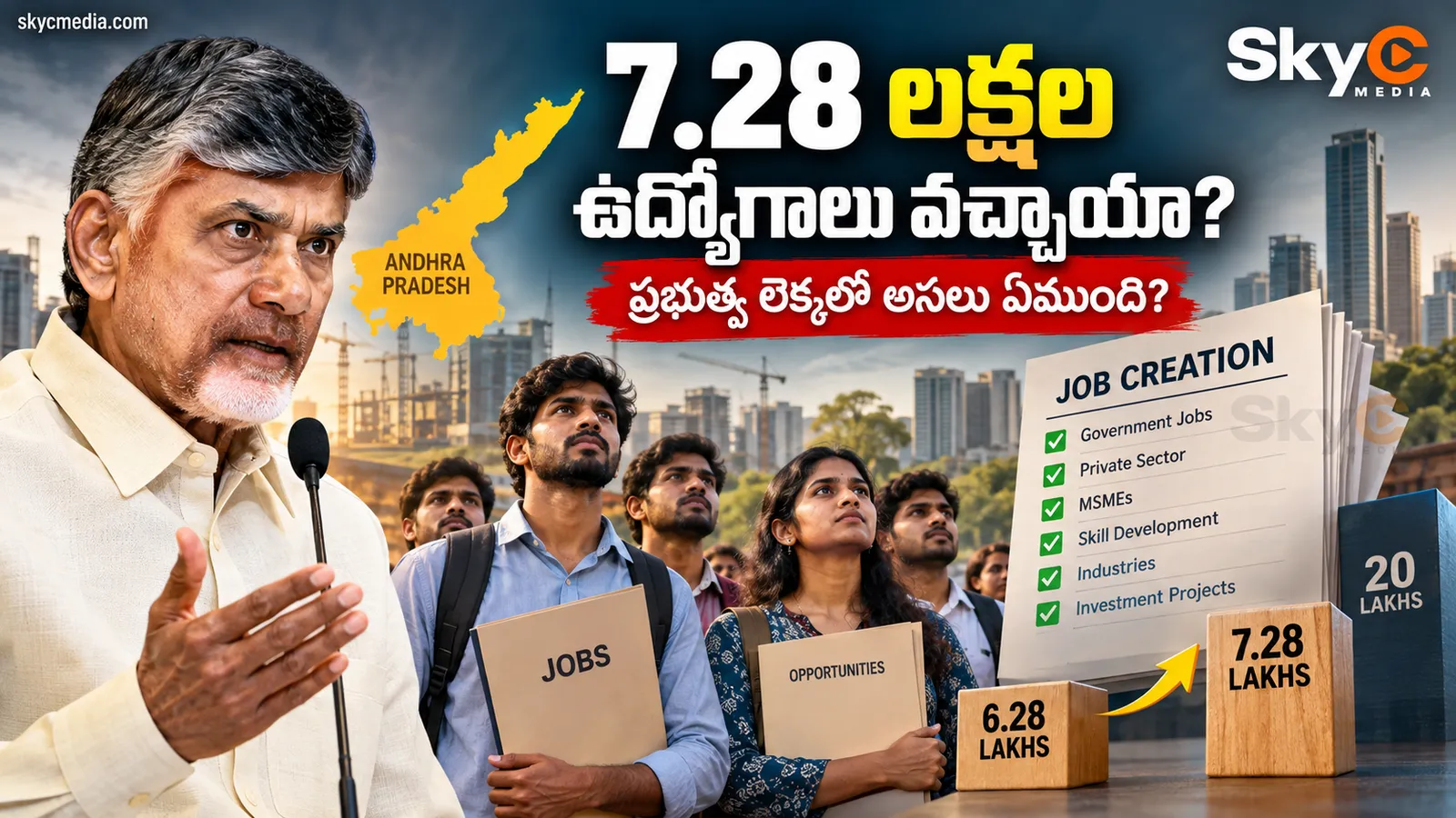 7.28 లక్షల ఉద్యోగాలు.. ప్రభుత్వ లెక్కలో ఏముంది?