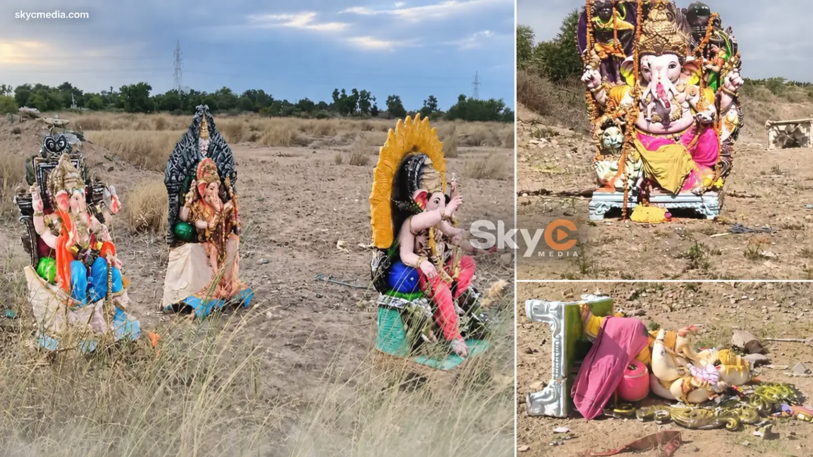 నీళ్లు లేవు గణపయ్య అంటూ భక్తుల ఆవేదన