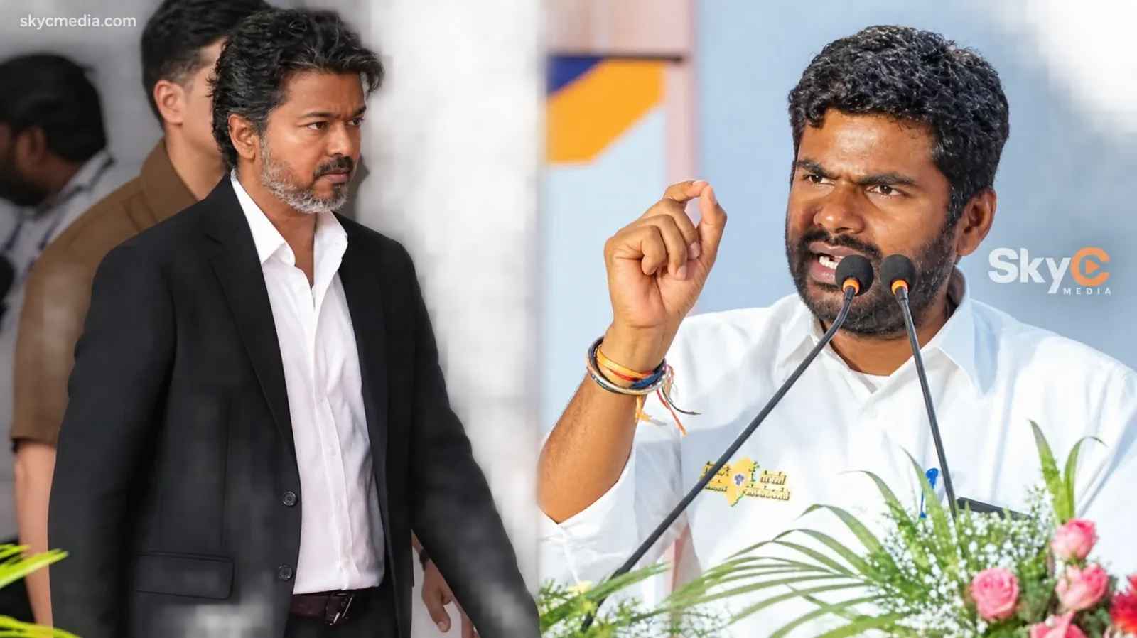 విజయ్ లండన్ టూర్పై అన్నామలై విమర్శ విజయ్ లండన్ టూర్పై అన్నామలై విమర్శ