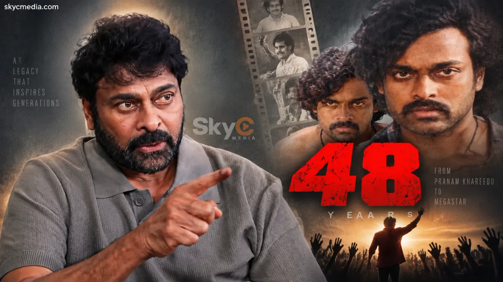 48 ఏళ్ల ప్రయాణంపై చిరంజీవి భావోద్వేగ పోస్ట్ 48 ఏళ్ల ప్రయాణంపై చిరంజీవి భావోద్వేగ పోస్ట్
