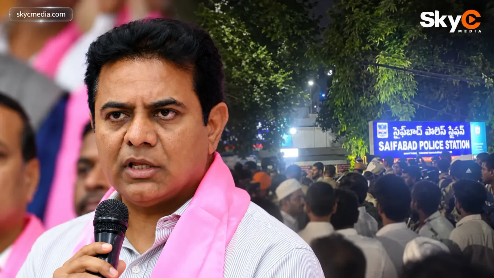 కేటీఆర్ సహాయకులపై దాడి..ఖండించిన పోలీసులు!