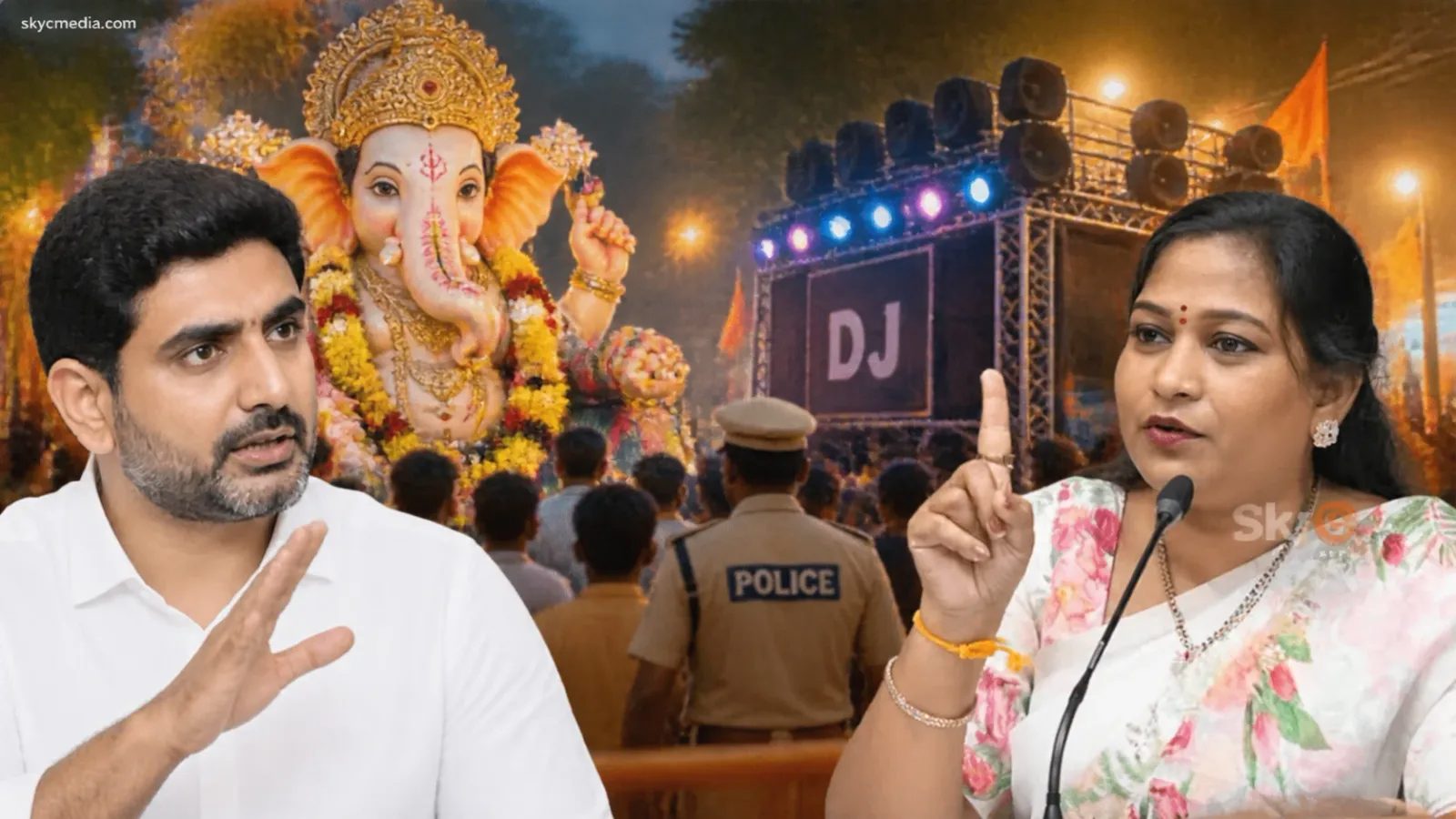 లోకేష్ విజ్ఞప్తికి అనిత సానుకూల స్పందన డీజేకి అనుమతి