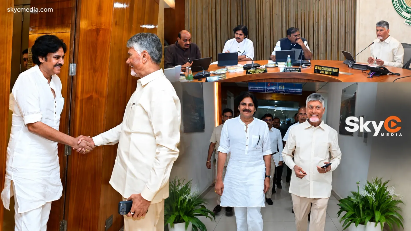 రెండు నెలల తర్వాత పవన్ కేబినెట్ భేటీకి రెండు నెలల తర్వాత పవన్ కేబినెట్ భేటీకి