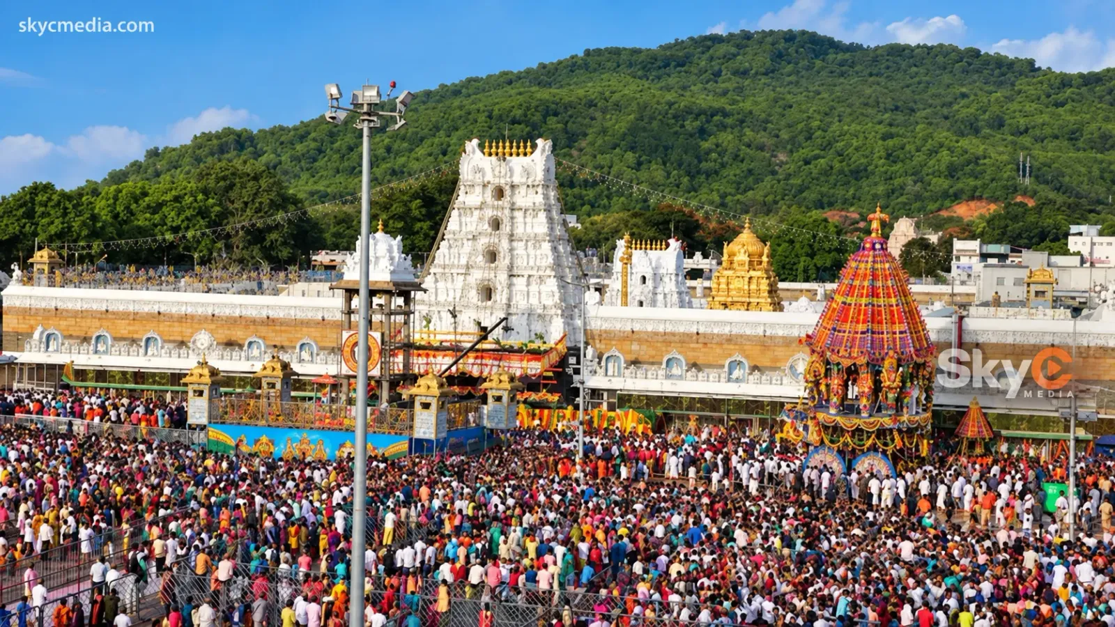 గరుడ వాహన సేవకు తిరుమలలో భారీ ఏర్పాట్లు!