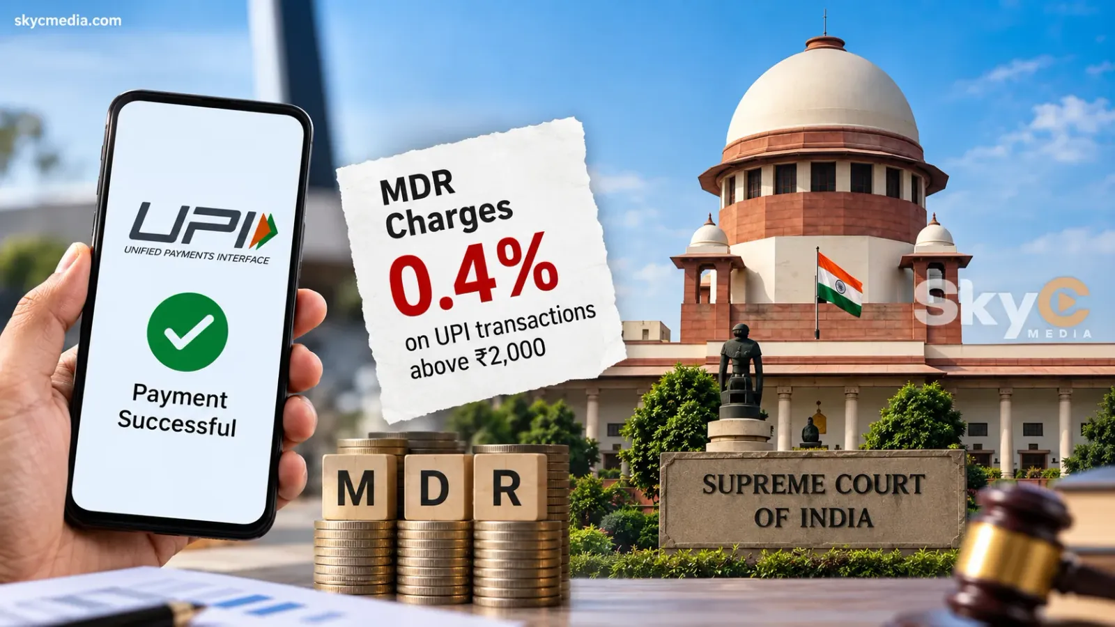 యూపీఐ ఛార్జీల నోటిఫికేషన్‌పై సుప్రీంకోర్టులో పిటిషన్