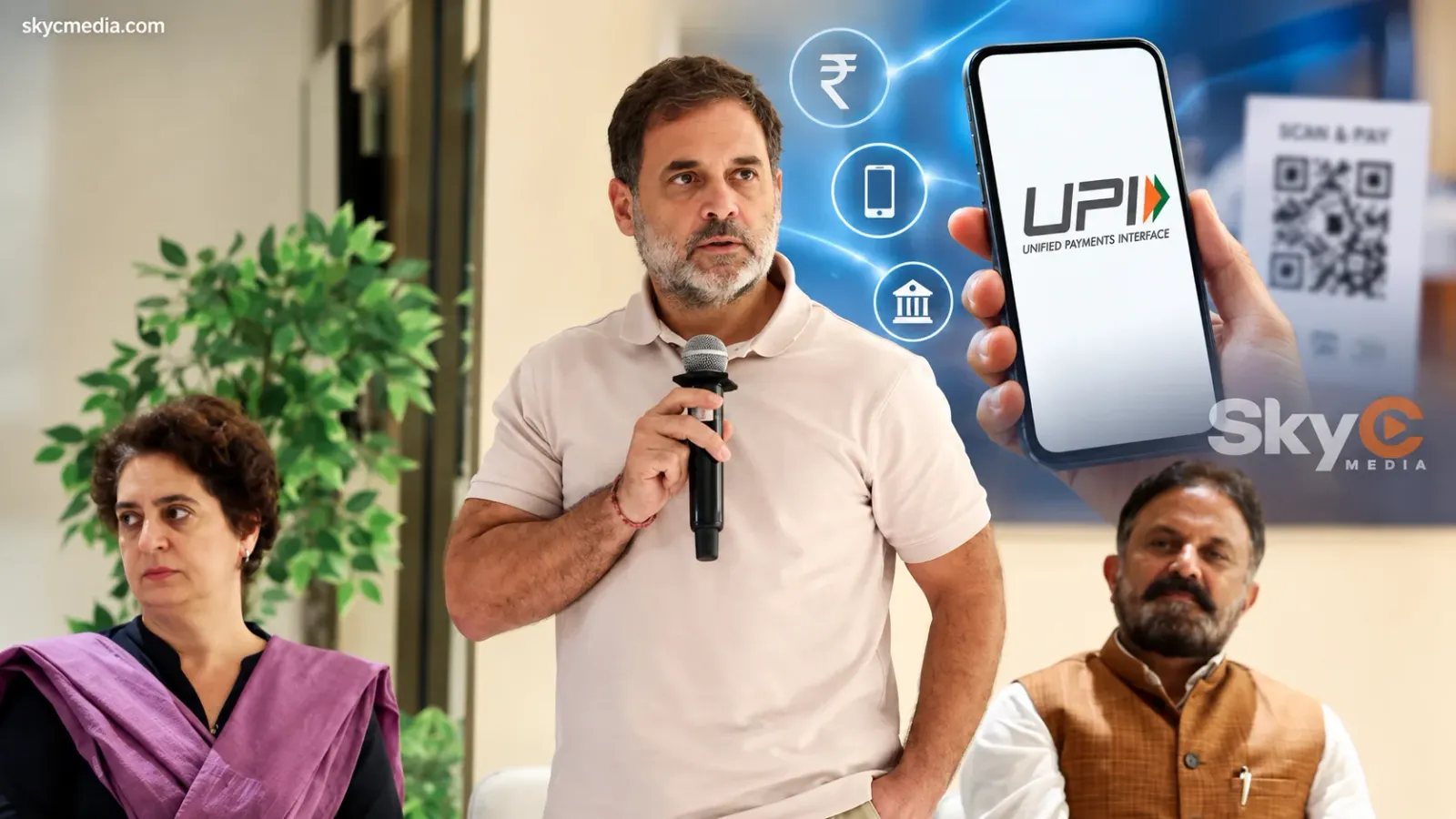 UPIకి ఛార్జీలు.. ‘ట్యాక్స్’ అంటూ రాహుల్ ఫైర్
