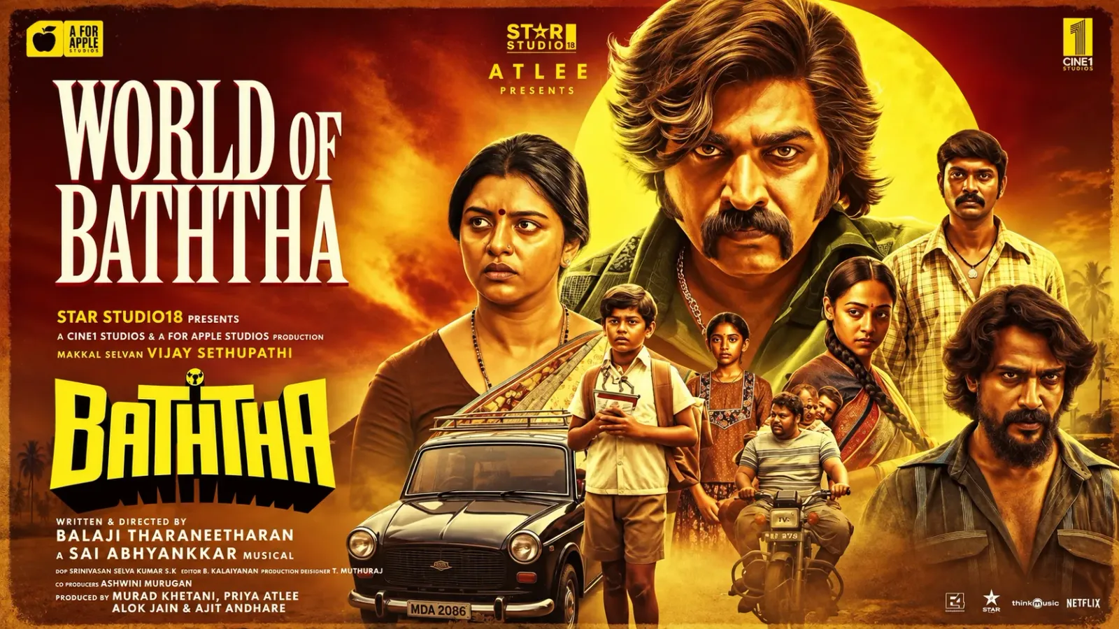 విజయ్ సేతుపతి 'బత్తా' మాస్ టీజర్ విడుదల! – reviews