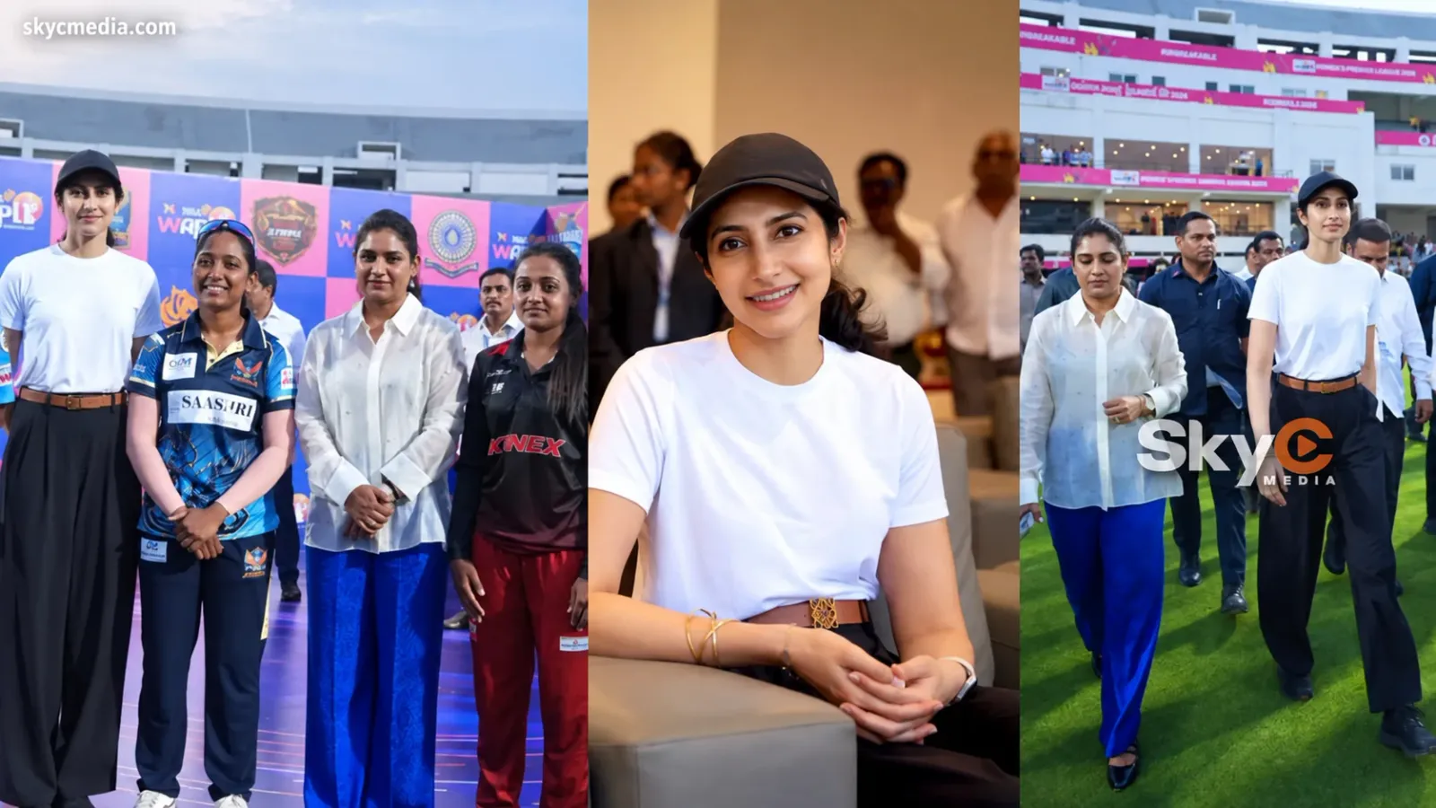 డబ్ల్యూఏపీఎల్ ప్రారంభోత్సవంలో సందడి చేసిన నారా బ్రాహ్మణి! డబ్ల్యూఏపీఎల్ ప్రారంభోత్సవంలో సందడి చేసిన నారా బ్రాహ్మణి!